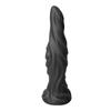 Anal Plug with Suction Cup Silicone Black M TaRiss's 5.9cmx27.5cm