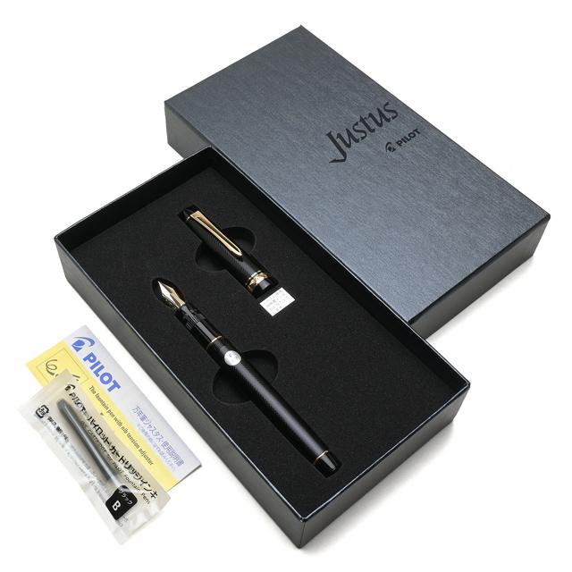 Pilot JUSTUS 95 Adjustable Nib Fountain Pen Fine Nib Net Black FJ-3MR-NB-F