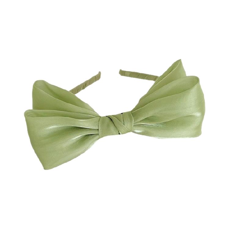 Tulle Bows Hairband Fascinator Hairhoop Formal Hair Styling Accessory for Women