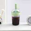 Tazza da Caffè Riutilizzabile da 17 oz con Coperchio Anti-Sversamento Leggero Tumbler per Bevande Fredde per Casa Ufficio Palestra Esterno
