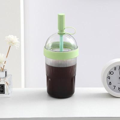 17oz Herbruikbare Koffiekop met Anti-Knoei Deksel Lichtgewicht Tumbler voor Koude Dranken voor Thuis Kantoor Sportschool Buiten