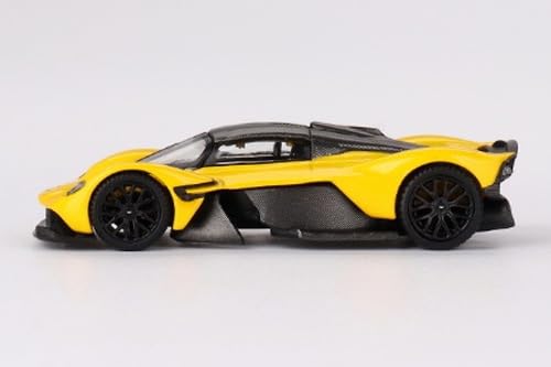MINI GT 1/64 Aston Martin Valkyrie Sunburst Yellow Finished Product
