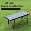 OIMG Adjustable Detachable Camping Grill Table