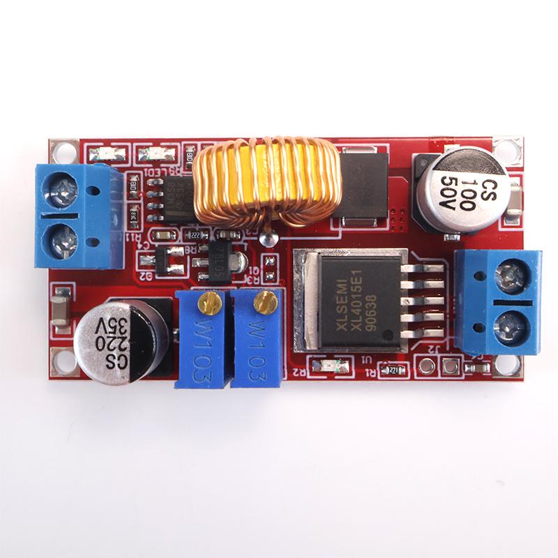 XL4015 5A 75W Buck Converter Module DC 4-38V to 1.25-36V Step Down Power Supply for LED Driver Solar Motor Controller UPS DIY