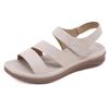 Women Casual Sandals Comfortable Soft Slippers Wedge Platform Sandals Female Retro Flat Platform Open Toe Outdoor Beach Shoes