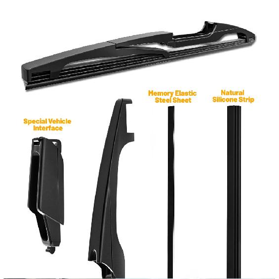 For Renault Megane 3 Grandtour 2008-2016 1set Front & Rear Windshield Wiper Blades Windscreen Wipers 2009 2010 2011 Accessories