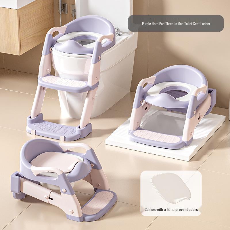 Faltbarer Kleinkind-Toilettensitz mit Tritthocker