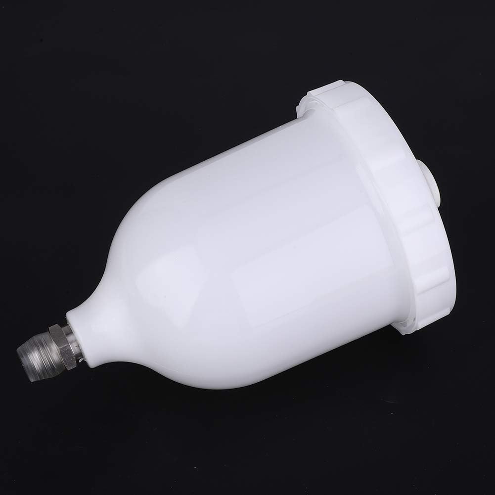 600ml Spray Gun Pot Feed Plastic Paint Cup for D-evilbiss G TI/T-EKNA Pro FLG