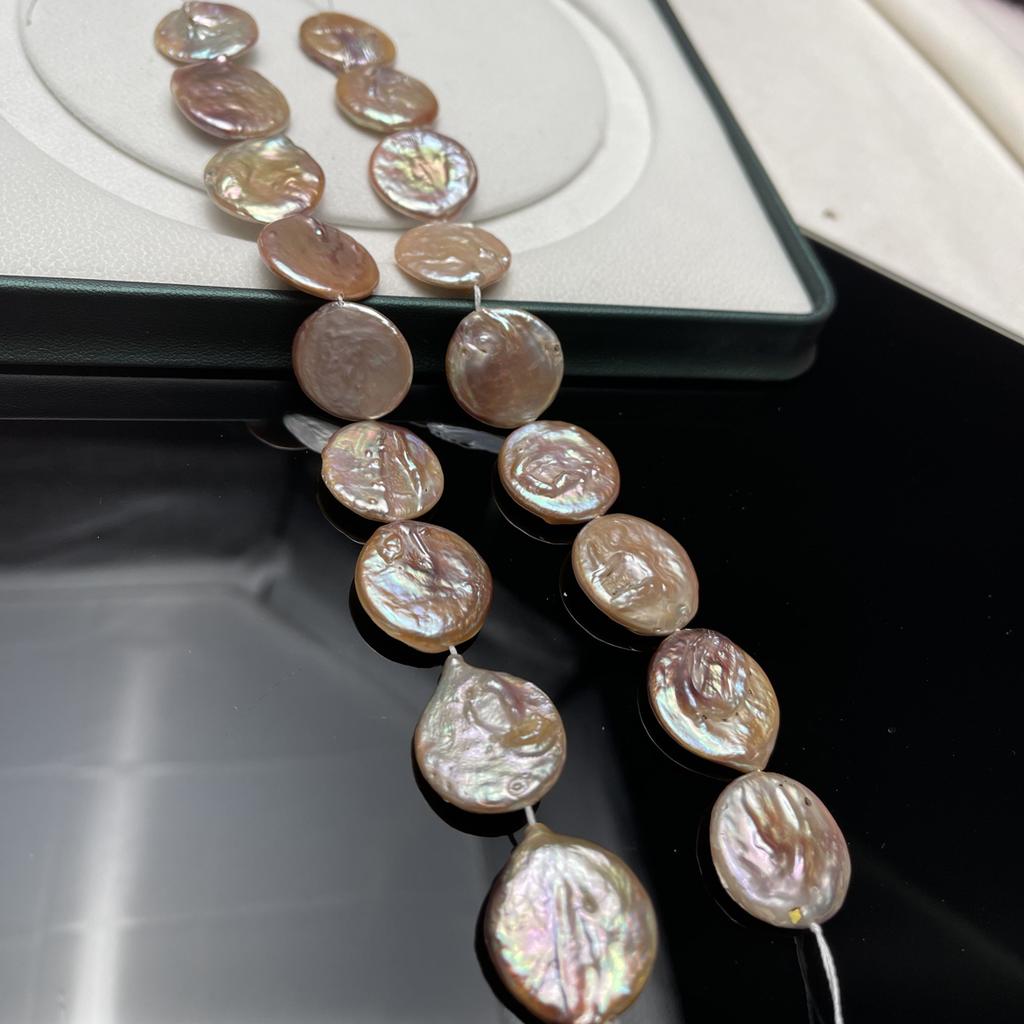 DIY Jewelry Accesorry Round Baroque Pearl 20mm For Jewelry Making DIY Necklace Earrings Bracelet Accessory Length 18cm