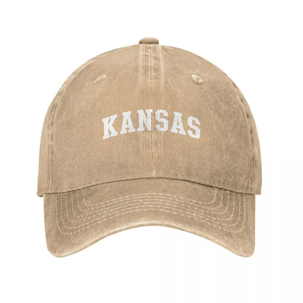 Kansas Baseball Cap hard hat Kids Hat GentleUnisex Hat western Caps Women Unisexs