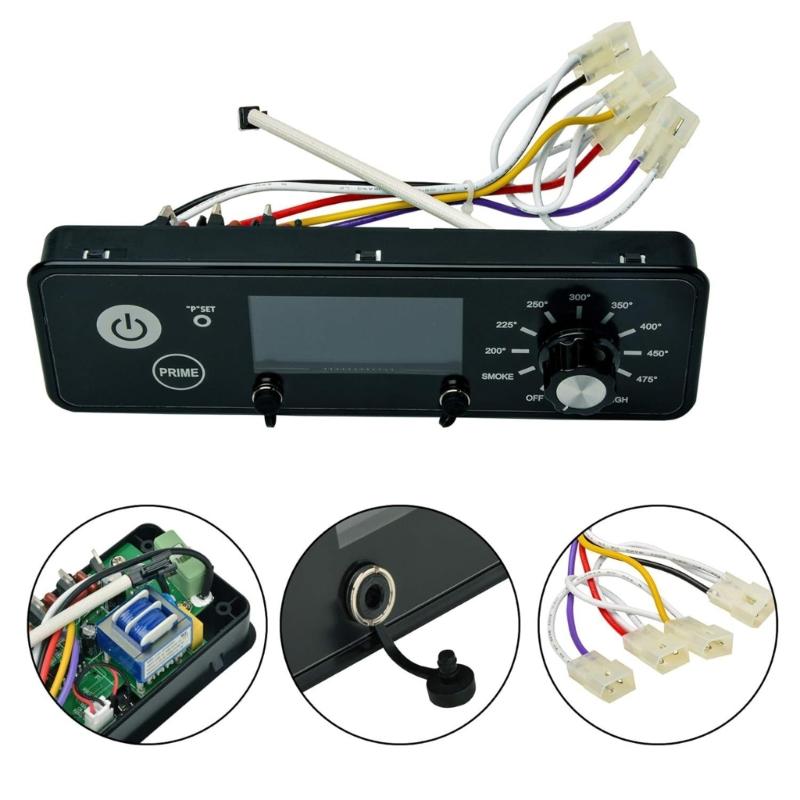 Advanced Temperature Controller Digital Thermostat Control for Improved Outdoor Cooking ABS for Various Pellet Grills