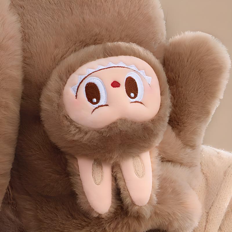 New POP MART Warmly LABUBU Plush Glove Trend Based Products PPMT-2411-0042