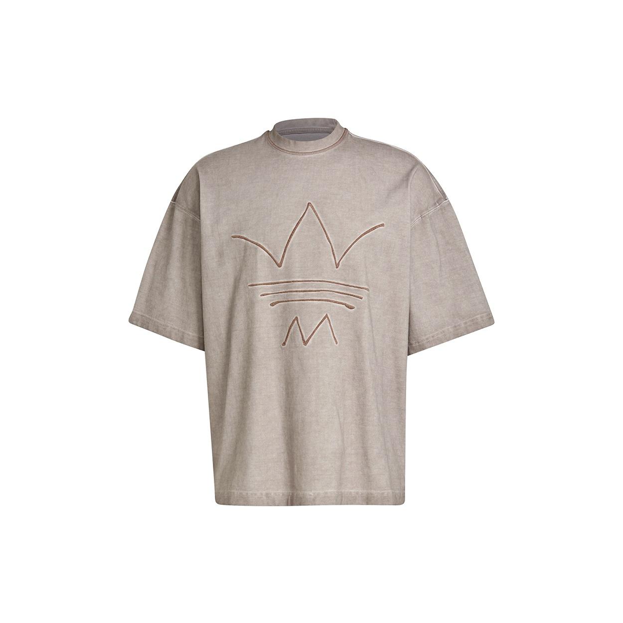adidas originals R.Y.V Oversize Abstract Trefoil Tee For Men Timber Men s GN3300 S
