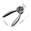 Premium Zinc Alloy Nut Cracker With Funnel Design & Non-Slip Handle - Heavy Duty, Fits 1.5-4Cm Nuts Including Walnuts, Pecans