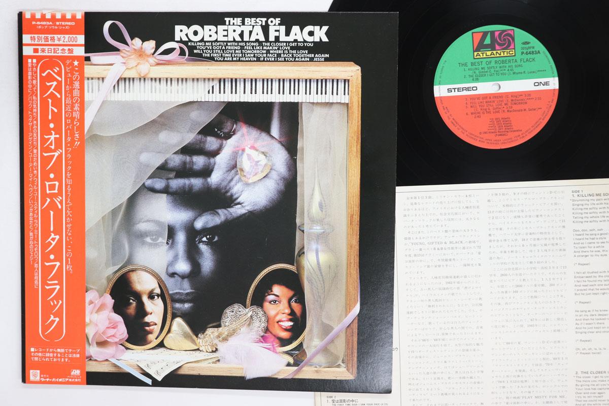 Виниловая пластинка ROBERTA FLACK Best Of Roberta Flack P6483A ATLANTIC 1981 Япония Obi SoulFunk Б/у