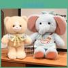 Plüsch Schaf Elefant Spielzeug mit weichem Kurzflor für Geburtstagsgeschenk und Heimdekoration