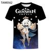 Summer Game Genshin Impact 3d Printed Children's T-shirt Fashion Casual Hip-hop Harajuku Kids Short Slee T Shirt O Neck Tops