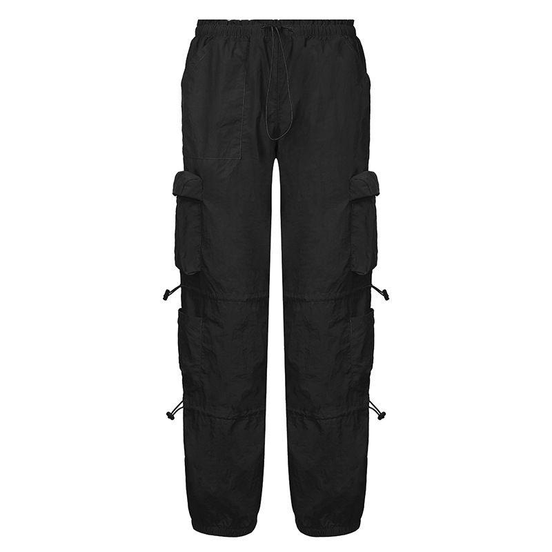 

Autumn and Winter Hip-Hop Style Low-Waist Denim Trousers 20486 Black S