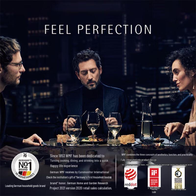 WMF Niemiecki Stal Nierdzewna Przenośny Zestaw Sztućców Podróżnych