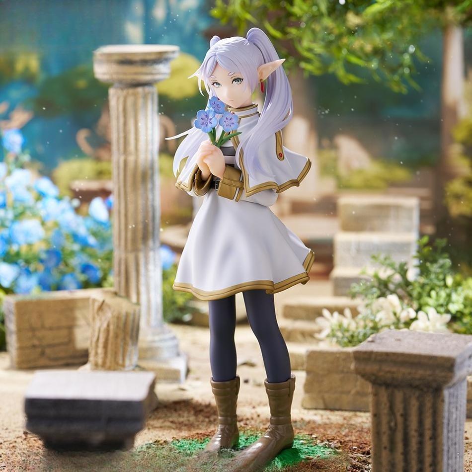 Noodle Stopper Sousou No Frieren Frieren Luminasta Girls Toys Anime Figures PVC Action Figure Toy Game Collectible Model Doll