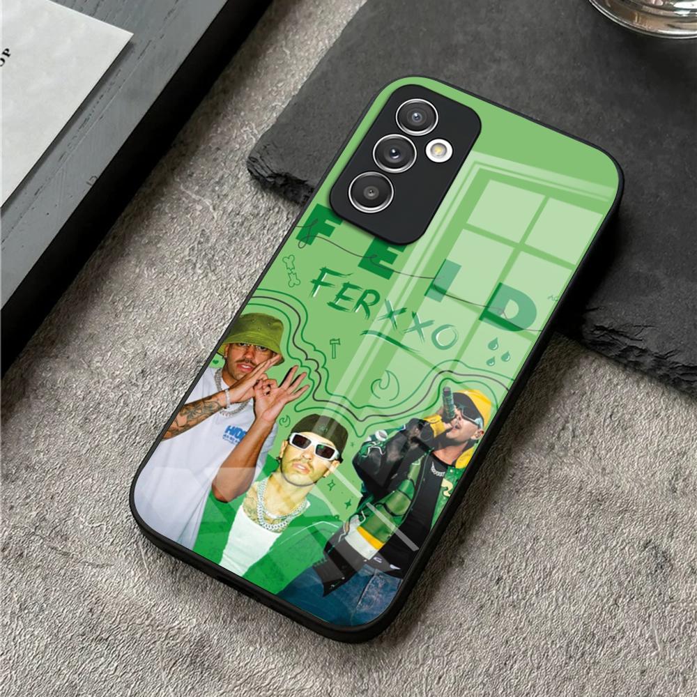 

Singer F-Feid Ferxxo SIXDO Phone Case for S24 Ultra Samsung S23 S22 S20 Fe S21 Plus Galaxy A54 A34 A24 A53 M54 Note 20 Glass Cov Samsung s22