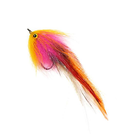 MUQZI Sports Accessory Feather Sharp Hook Trout Salmon Steelhead Pike Streamer Fly Fishing Flies Tool
