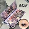 Herorange 21-Color Anime Flower Fairy Eyeshadow Palette Matte Shimmer Metallic Shades Professional Makeup With Glitter Lasting