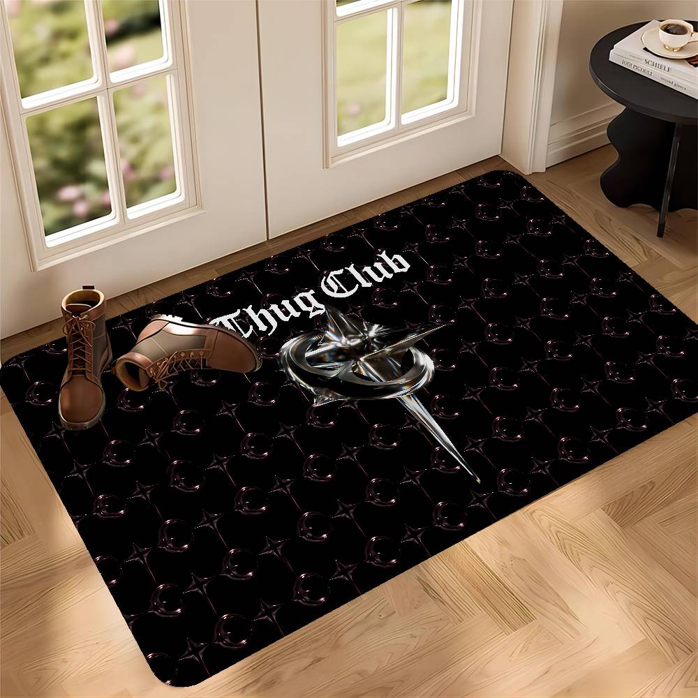 

Thug Club Logo Kitchen Mat Cheaper Anti-slip Modern Living Room Balcony Printed Modern Home Decor 50x80cm