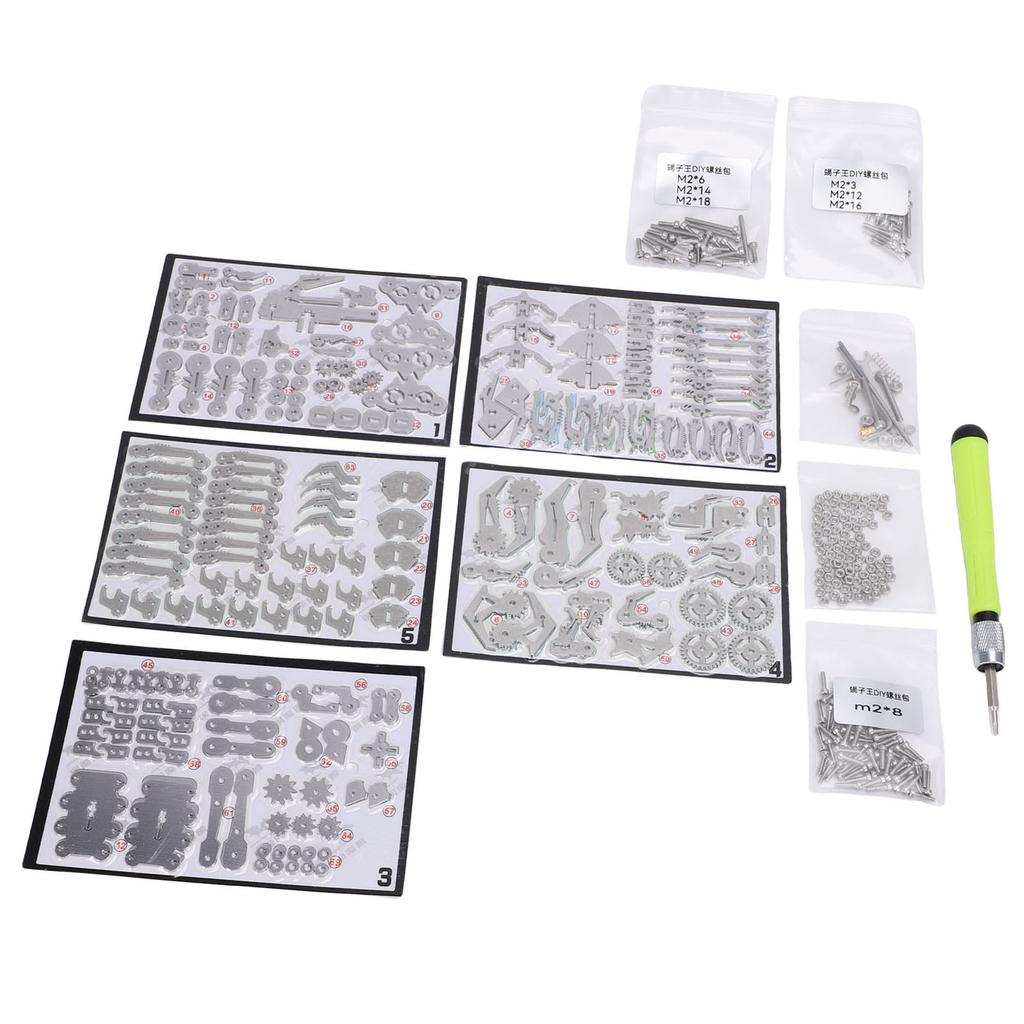 3D Metal Puzzles Kit To Build STEM Educational Toy   Mechanical Puzzle Building Blocks for Kids Adults