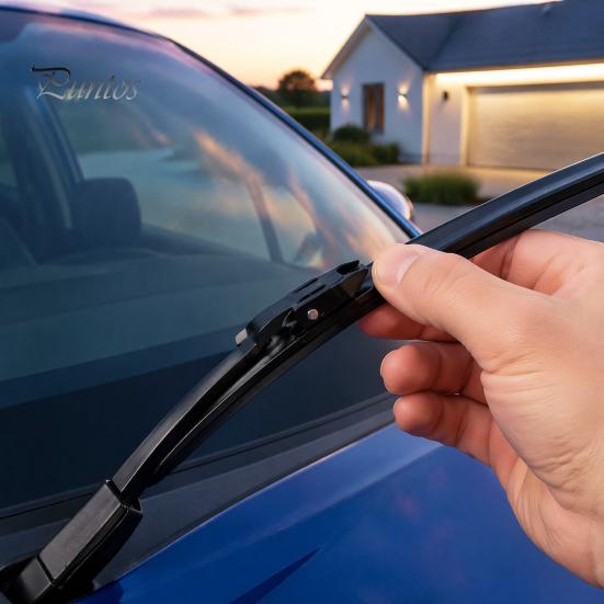 Weather Resistant Wiper Blades 2Pcs Windshield for Dacia Sandero III 2020-2023, 16/24 Replacement Wipers Inch Beamless Quiet Durable Front Wipers,