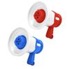 Small Megaphone Speaker Voice Changer Toy with Music and Recording Microphone Kids Bullhorn Megaphone Toy Keychain Charm