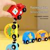 Wooden Dinosaur Magnetic Number Train Toy for Children