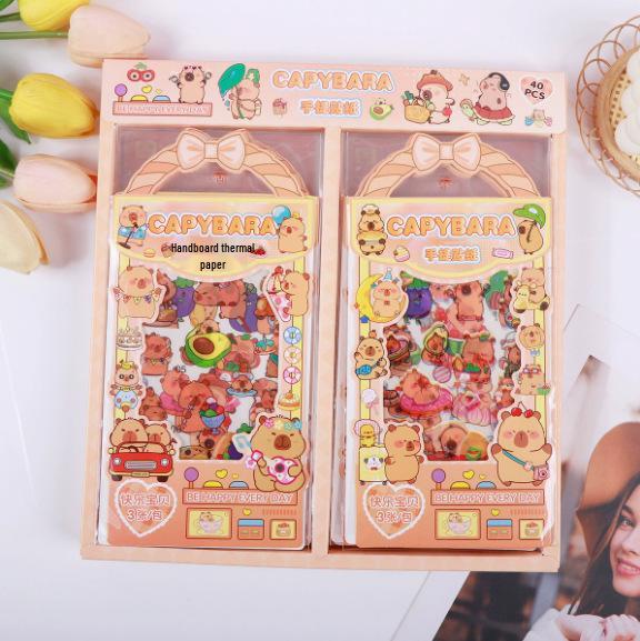 Creative Demon Hunter Team Cartoon Stickers for Children s DIY Journals