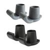 2Pcs Walker Ski Glides Tool-Free Installation Walker Glide Ski Heavy Duty Universal Glider Foot Cover Caps Non-slip Foot Pad