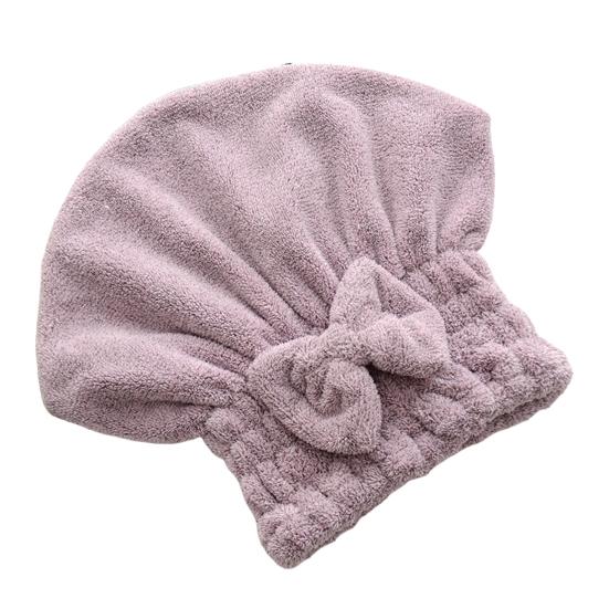 Hut für trockenes Haar, schnell trocknend, für trockenes Haar, waschbar, praktisches Schleifenknoten-Design, Hut für trockenes Haar für den täglichen Gebrauch