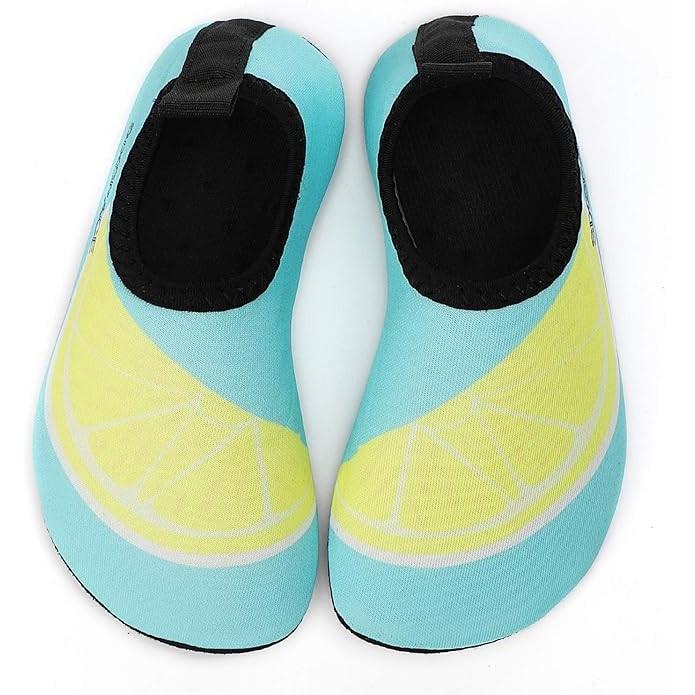 Kids Water Shoes Anti-Slip Quick-Dry Lightweight Beach Shoes for Boys Girls 27EU Sixspace