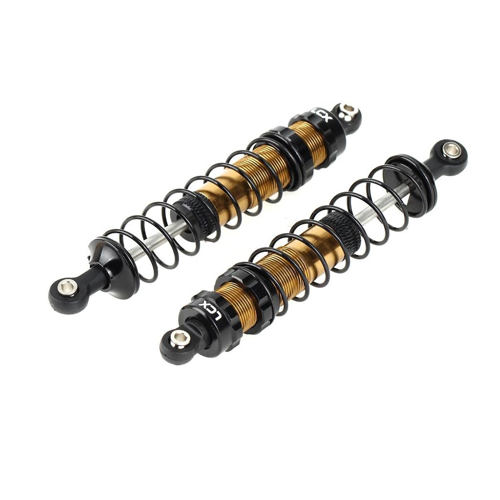 LCX Racing 1/10 RC Crawler 100mm 2pcs Shock Absorber Suspension Damper for TRX4 TRX6 SCX10 II III PRO UTB10 Gen8 Gen9 Upgrades