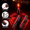 Bicycle Tail Light Usb Rechargeable Night Riding Led Warning Light Rear Lamp Mtb Bike Accessories