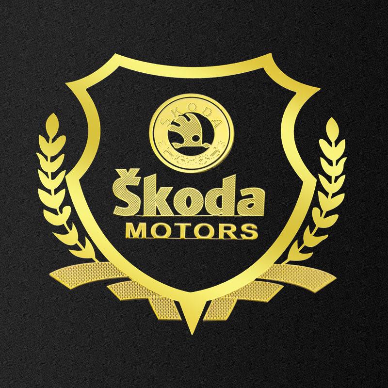 

Car Stickers Wheat Badge Sticker Auto Body Side Window Trunk Decorative for Skoda 3 2 VRS Vision Rapid Kodiaq Favorit Rapid Octavia A5 A7 Superb золотой