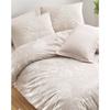 Bed Linen Set - 1 Duvet Cover 220 X 240 Cm + 2 Pillowcases 60 X 60 Cm - 65% Cotton, 35% Polyester - Mink
