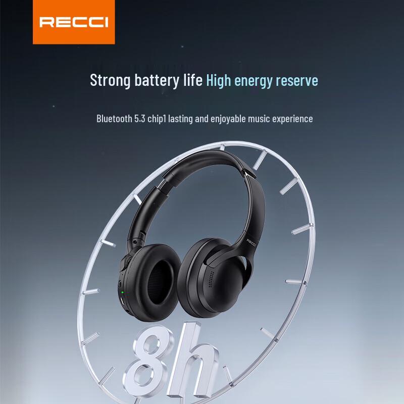 Recci REP-W59 Wireless Noise-Cancelling Over-Ear Headphones