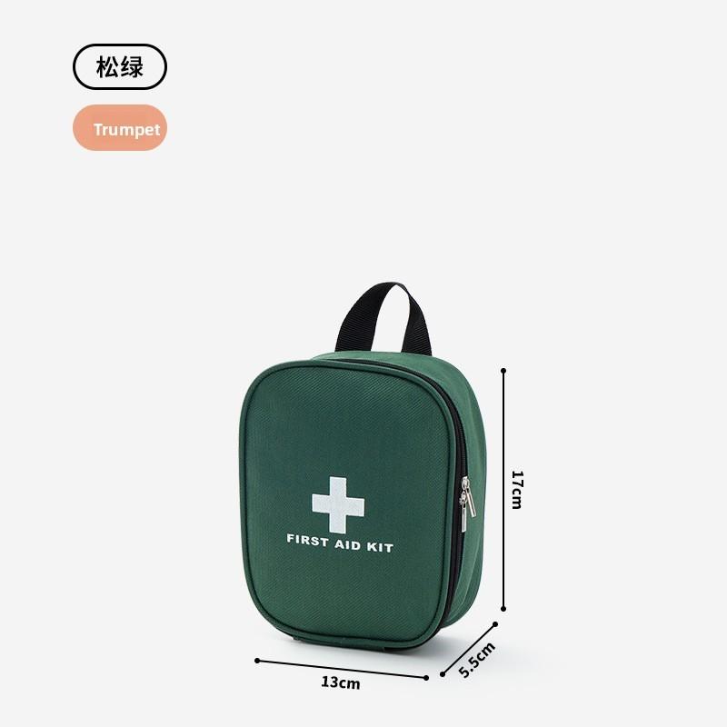 Portable First Aid Kit With Durable Oxford Fabric For Outdoor Travel And Vehicle Safety