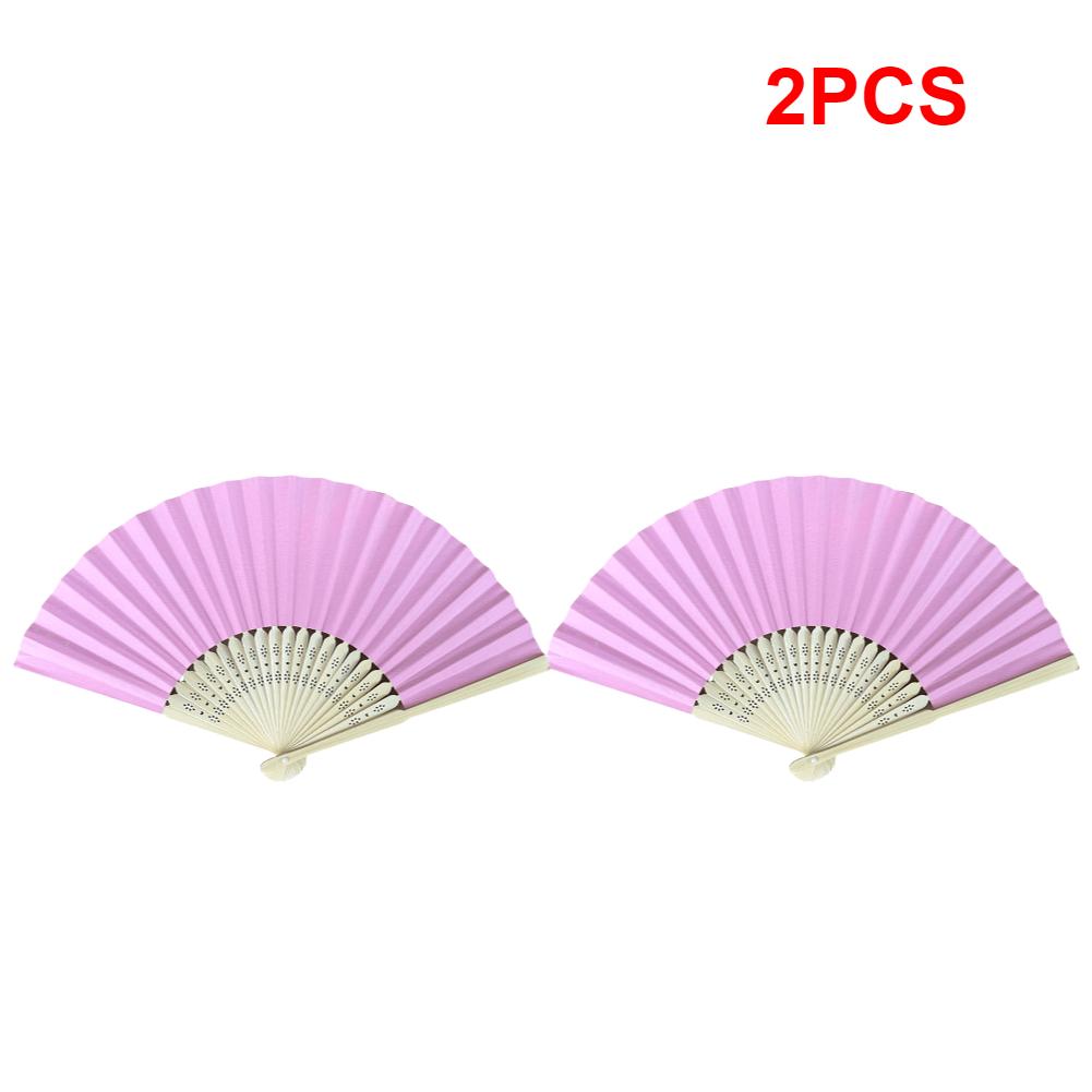 1-10 szt. Weselne wachlarze ręczne Biały papier Bambusowe wachlarze składane Niestandardowe ręcznie malowane DIY Dekoracja wachlarza ręcznego Prezenty malarskie dla dzieci