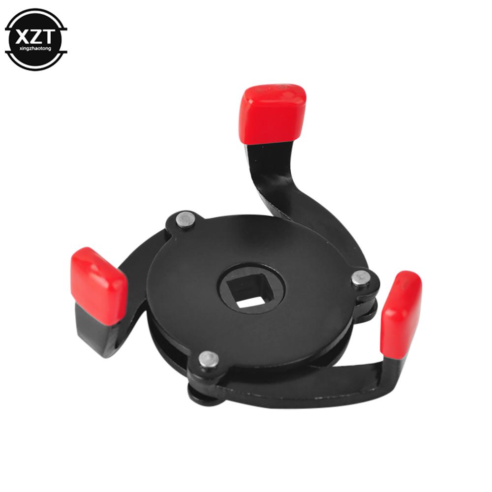 New 60-100mm Universal Oil Filter Wrench Tool Car Repair Adjustable 3 Way Oil Filter Removal Tool Interface Special Tools