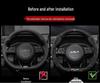 Kia Carbon Fiber Steering Wheel Covers for K3, Sportage, K5, Forte, KX3, Aopao