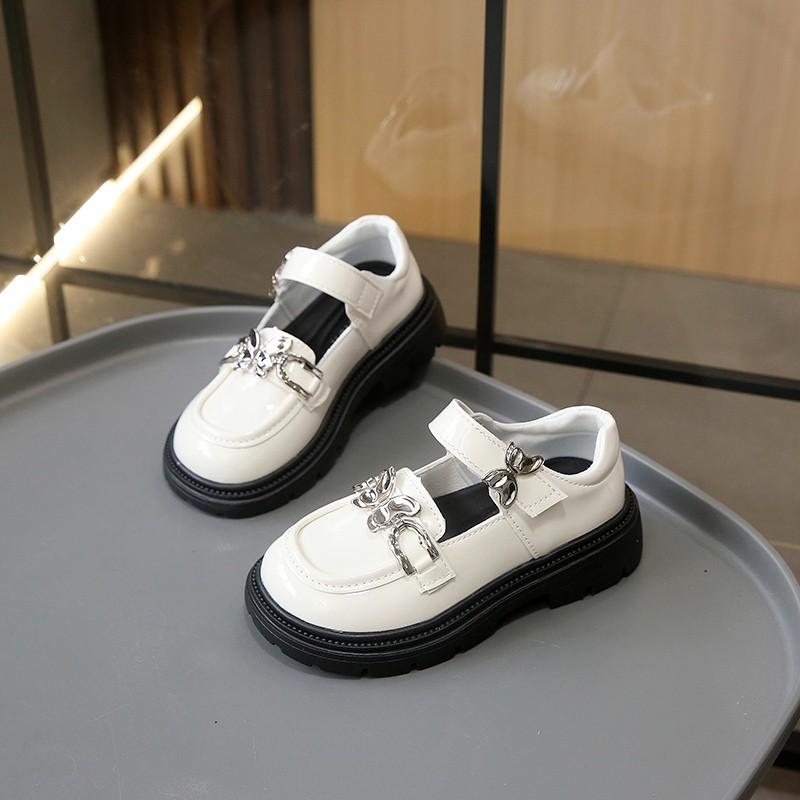 New Spring and Summer Girls' Breathable and Comfortable Soft-soled Leather Shoes