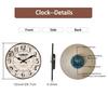 High-Quality 1Pc High-Quality Wooden High-Quality Wall High-Quality Clock, High-Quality French High-Quality Vintage High-Quality White High-Quality