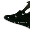Stable PVC Pickguard Set Scratch Plate Guitar Accessory Scratch Plate Suitable for Electric Guitar Enthusiasts