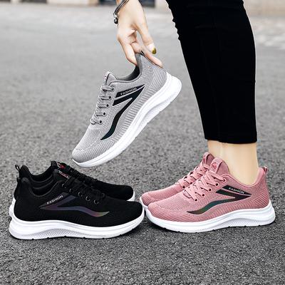 Chaussures de course décontractées antidérapantes à semelle souple pour femmes, baskets respirantes à la mode, nouvelle collection printemps et été
