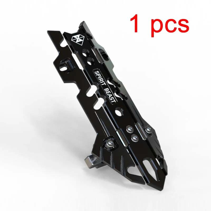 

1 Piece Motorcycle Front Fork Cover Universal for 35-53mm Tube Diameter Shock Proof Cover Off Road Vehicle for Honda Suzuki BMW Black 1 single